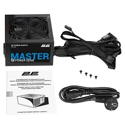 2E Блок живлення Master Power (550W), >80%, 80+ White, 120мм, 1xMB 24pin(20+4), 1xCPU 8pin(4+4), 3xMolex, 5xSATA, 2xPCIe 8pin(6+2) - мініатюра 8