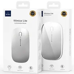 Миша бездротова WIWU WM101-C Wimice Lite 2.4G Silver - мініатюра 6