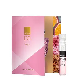 Листівка з пробним зразком парфумної води Avon ЕVE ONE для Неї, 0,6 мл - мініатюра 1