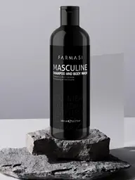 Чоловічий шампунь та гель для душу 2 в 1 Farmasi Masculine 360 мл - мініатюра 4