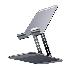 Тримач Hoco PH50 Plus Ivey dual axis rotating metal tablet desktop holder настільний для планшетів 4.5-12" - мініатюра 4
