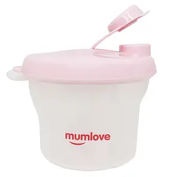 Контейнер для сухої суміші Mumlove MGZ-0115(Pink) 200 мл - мініатюра 2