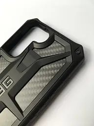 Чохол оригінальний протиударний UAG Monarch Original (212821114242) Samsung Galaxy S21 Plus (6.7") Carbon Fiber - мініатюра 7