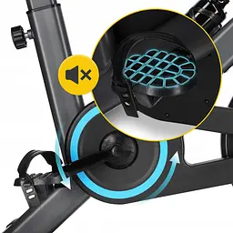 Велотренажер спінінговий (спінбайк) 4FIZJO Ultra SBIKE02 Black/Blue (P-5905973401647) - мініатюра 4
