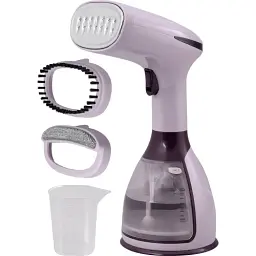 Відпарювач Liberton LHS-6900, Pink, 1500W, постійна пара 25 г/хв, об'єм бака для води 280мл, паровий удар, вертикальне та горизонтальне відпарювання, щітка, кліпса для брюк, антикрапля - мініатюра 2