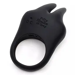 Ерекційне кільце Fifty Shades of Grey Sensation Rechargeable Vibrating Rabbit Love Ring - мініатюра 3