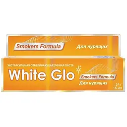 Відбілююча зубна паста White Glo для курців 24 г