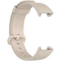 Ремінець DK для Xiaomi Redmi Watch 2 Lite Silicone Sport Band Classic (013576) (ivory) - мініатюра 2