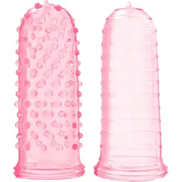 Насадка на палець Toy Joy Sexy Finger Ticklers 2 шт. рожевий