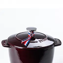 Каструля чавунна TS Kitchen Staub HPFLG5 RED 16 см 1.5л - мініатюра 3