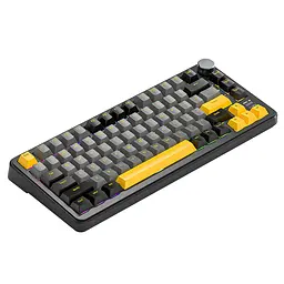 Ігрова механічна бездротова клавіатура Attack Shark X85 Pro / Три режими підключення / Blueberry Switch / Black - мініатюра 2