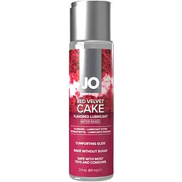 Змазка на водній основі System JO Red Velvet Cake (60 мл), без цукру, рослинний гліцерин