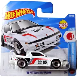 Базова машинка Hot Wheels J-Imports 88 Mitsubishi Starion біла (5785) JJH58-N521  