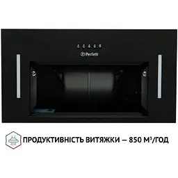Витяжка вбудована Perfelli BI 5453 BL 850 LED Strip - мініатюра 6