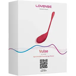 Смарт-віброяйце Lovense Vulse з пульсуючою фрикцією управління через програму - мініатюра 9