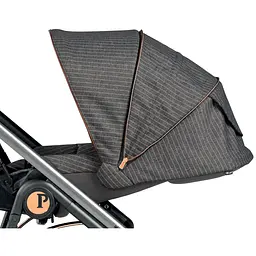 Коляска Peg-Perego Veloce 500, 2 в 1, вишукано-коричнева зі смужкою (PACK-VEL2100000003) - мініатюра 6