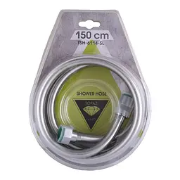 Шланг для душу Topaz TSH-6114-SL 150см, Хром
