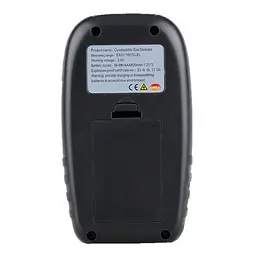 Детектор горючих газів + термометр (0-100% LEL, 0-50 °C) WINTACT WT8823 - мініатюра 6