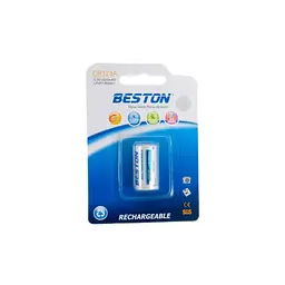 Акумулятор Beston CR123A (16340) 600mAh Lithium (AAB1844) - мініатюра 1