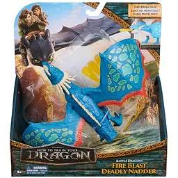 Дракон-бластер Dragons Як приборкати дракона Смертельний Змійовик Буревійка 25 см (SM66662/9573) - мініатюра 8
