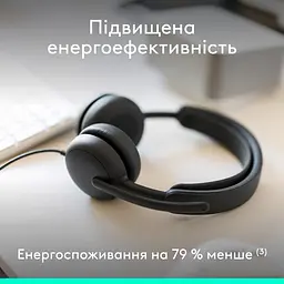 Гарнітура Logitech Zone Wired 2 USB Graphite (981-001619) - мініатюра 8