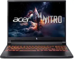 Acer Ноутбук Acer Nitro V 16 ANV16-72 16" WUXGA IPS, Intel 7-240H, 16GB, F1TB, NVD5070-8, Lin, чорний