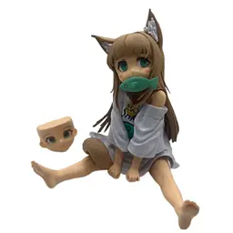 Фігурка Кішка дівчинка Неко тян Cat girl Neko-chan 14 см F CG NC 14 - мініатюра 2