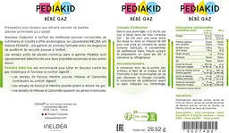 Стіки для зняття здуття живота Pediakid Bebe Gaz 12 шт. - мініатюра 2