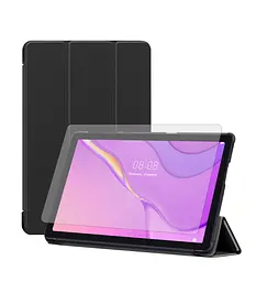 Чехол AIRON Premium для HUAWEI Matepad T10/S 9,7" с защитной пленкой и салфеткой Black