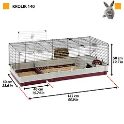Клітка Ferplast Krolik 140 для кроликів - мініатюра 16