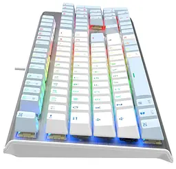 Клавіатура A4Tech Fstyler FS100 USB Blue (FS100 (Icy Blue)) - мініатюра 5