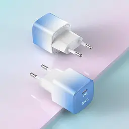 Комплект зарядний і кабель Hoco C101a 20w Pd + Кабель Type-C To Lightning - мініатюра 2