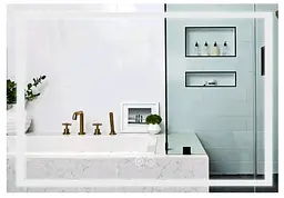 Дзеркало Qtap Mideya (DC-F613) 1200х800 QT2078F613W - мініатюра 1