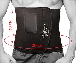 Пояс для схуднення (PP-4301) PowerPlay 100х30 см fit0007397 - мініатюра 2