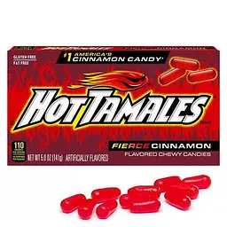 Гострі цукерки HotTamales Fierce Cinnamon 141g