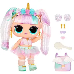 Ігровий набір з мегалялькою L.O.L. Surprise Big Baby Hair Hair Hair Єдиноріг (579717) - мініатюра 5
