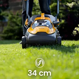 Stiga Газонокосарка акумуляторна Collector136eKit 20В 2х2А·рік 34см 35л 25-75мм ЗП 11.75кг - мініатюра 7