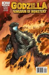 Godzilla: Kingdom of Monsters. Issue 4. Cover A (June 2011)