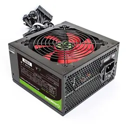 Блок живлення GameMax 600 Вт GM-600B, Black, Active PFC, 12 см, 1xMolex / 3xSATA / 1x6+2-pin / 1x4+4-pin / 1x20+4-pin, захист OVP / UVP / OCP / OLP / OPP / SCP - мініатюра 2