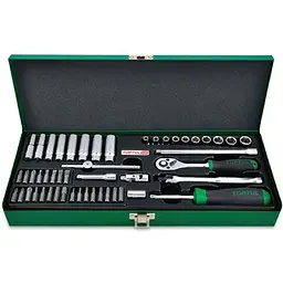 Професійний набір інструменту Toptul 1/4" 50ед. (12-гр.) GCAD5004