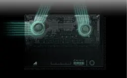 Ноутбук ASUS ROG Flow X13 GV301QH-K5228T 13.4WQUXGA Touch IPS/AMD R9-5980HS/32/1024F/NVD1650-4/W10 (90NR06C5-M11210) - мініатюра 13