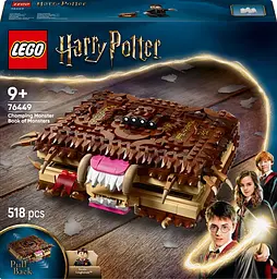 Конструктор LEGO Harry Potter Куслива Ужасная книга ужасов 518 деталей (76449)