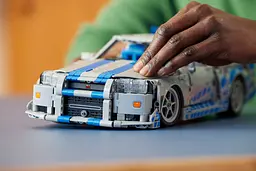 Конструктор LEGO Technic Подвійний форсаж Автомобіль Nissan Skyline GT-R (R34) 1410 деталей (42210) - мініатюра 11