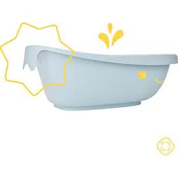 Дитяча ваночка Badabulle блакитна (B019008) - мініатюра 5