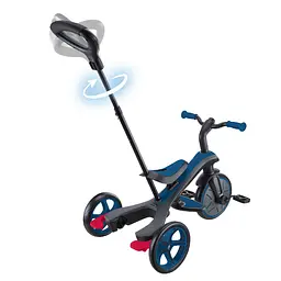 Велосипед дитячий Globber Explorer Trike 4 в 1 синій (634-100) - мініатюра 6