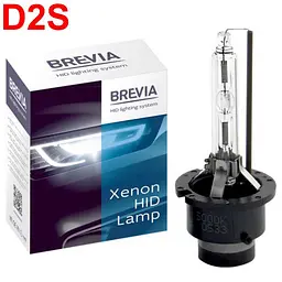 Ксенонова лампа для фар Brevia D2S 5000K 85V 35W PK32d-2 (85215С)
