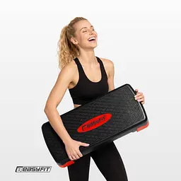 Степ-платформа EasyFit Step-B 2-ступінчаста чорно-червона - мініатюра 11