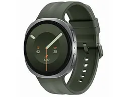 Смарт-годинник Samsung Galaxy Watch9 Silver LTE 44mm Sport Band Olive M/L (SM-L355FZSA) - мініатюра 1