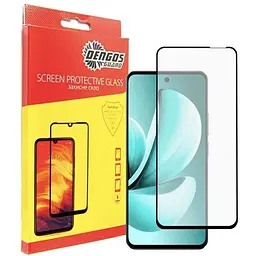 Скло захисне Dengos Full Glue Realme C71 Black (TGFG-412)