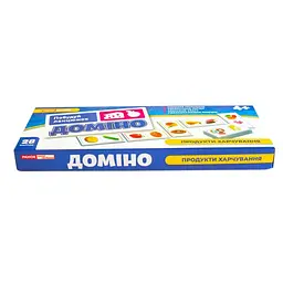 Дитяча настільна гра Ранок Доміно. Продукти харчування 10109169 28 карток - мініатюра 6